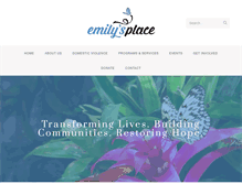 Tablet Screenshot of emilysplacetx.org